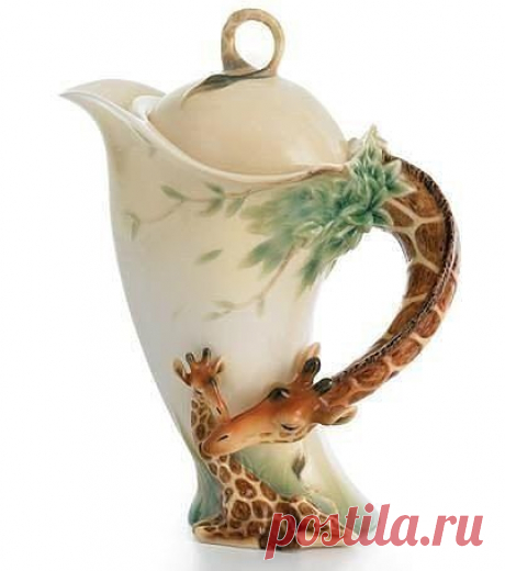 Потрясающие чайнички от Franz Porcelain