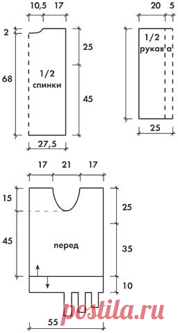 Вязаный крючком пуловер ''Барселона'' :: Пуловеры :: Женская одежда :: Вязание крючком/Women's crocheted pullovers :: RukoDelie.by