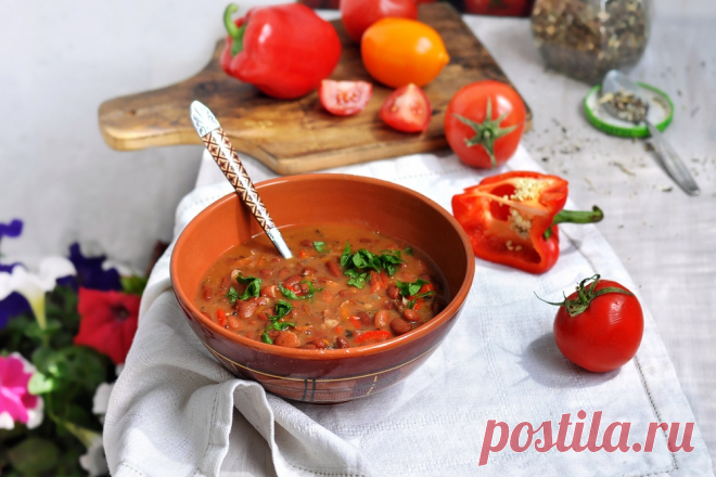 Чорба - болгарский фасолевый суп