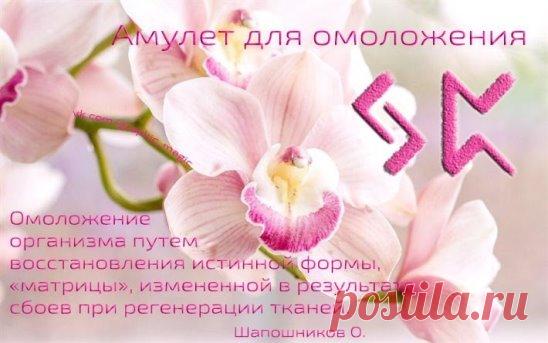 АМУЛЕТ ДЛЯ ОМОЛОЖЕНИЯ