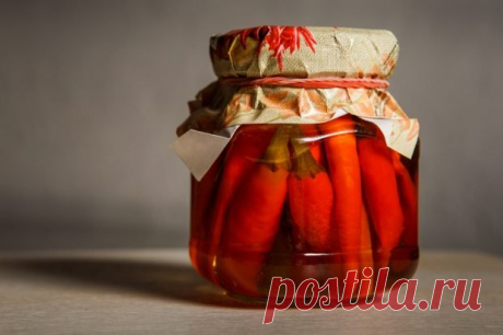 Маринованный перец чили на зиму — Journal women
