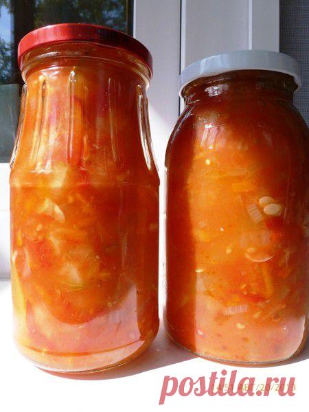 Салат "Татарская песня" из кабачков. | Четыре вкуса