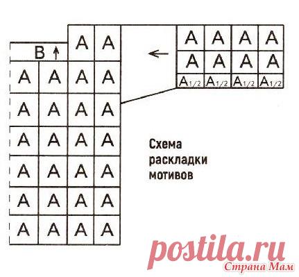 Пуловер «Любимые ромашки». - Все в ажуре... (вязание крючком) - Страна Мам