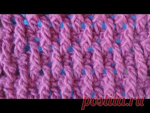 Рельефный узор крючком