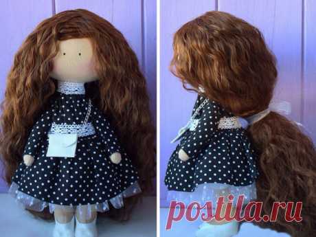 Teenager doll Handmade doll Rag doll Tilda by AnnKirillartPlace