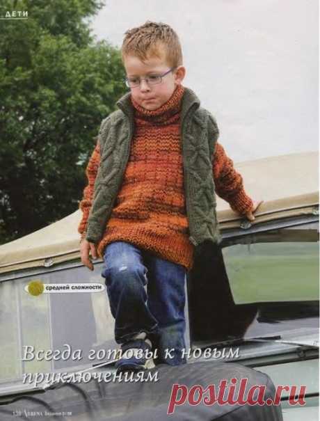 Двойка. Спицы.