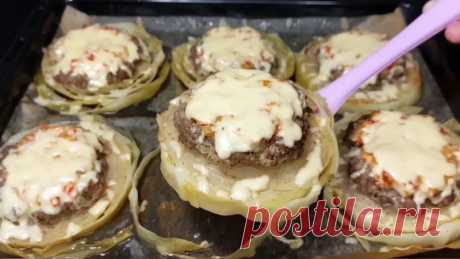 Идеальное блюдо на ужин от турецкого повара. Запеченная капуста с мясом и соусом