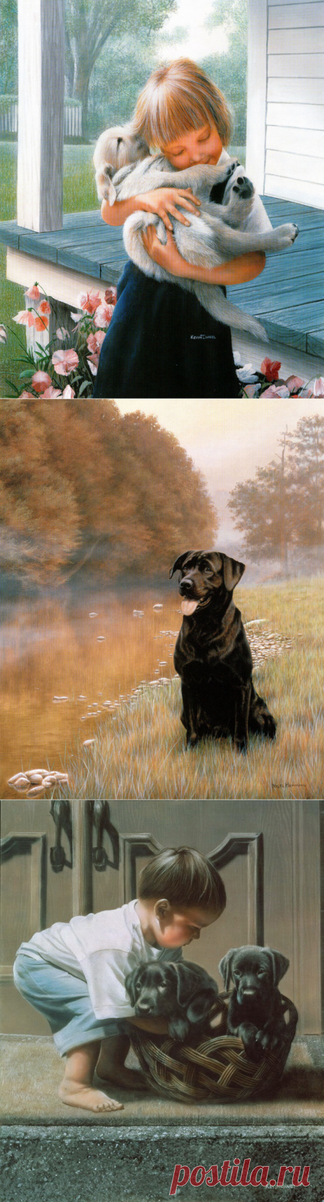 Собаки художника Daniel Kevin Hemming