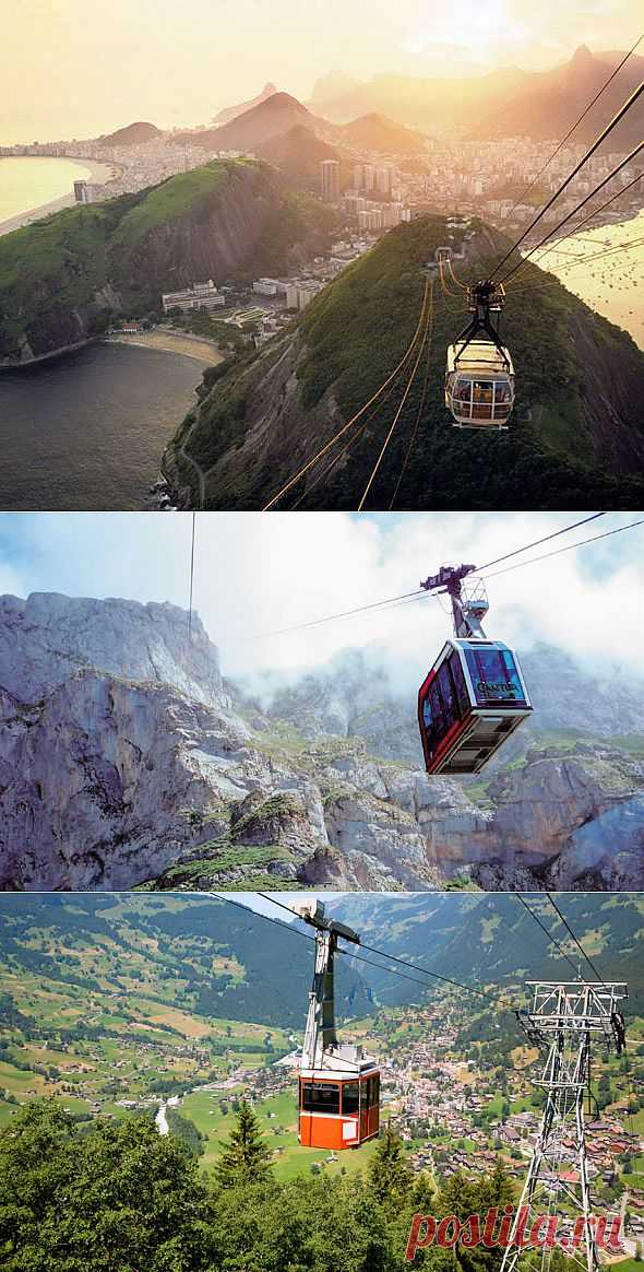 Путешествие в облаках: самые захватывающие канатные дороги