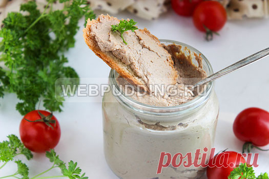 Паштет из куриной печени, пошаговый рецепт с фото | Волшебная Eда.ру