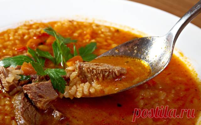 Как приготовить настоящий суп харчо — Домашняя кулинария