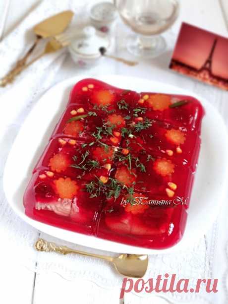 Aspic au poisson (аспик о пуассон) – заливная рыба (щука)