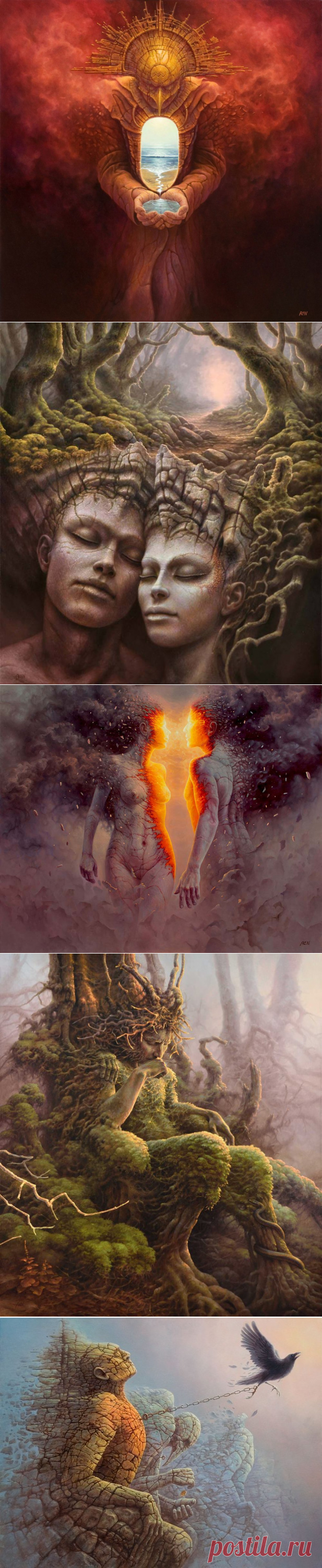 Фантазии художника Томаша Алена Копера (Tomasz Alen Kopera).