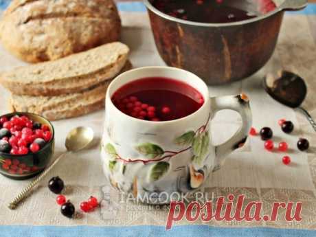 Компот из замороженной смородины
