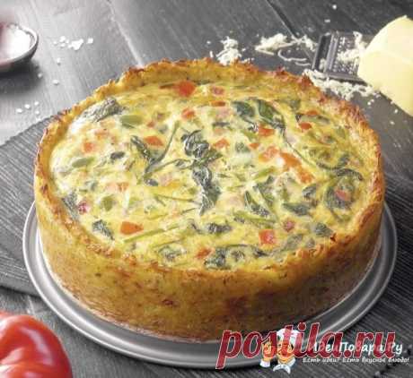 Пирог&quot;Драник&quot;-вкусный,сытный,аппетитный