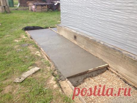 Варианты отмостки: бюджетные и долговечные