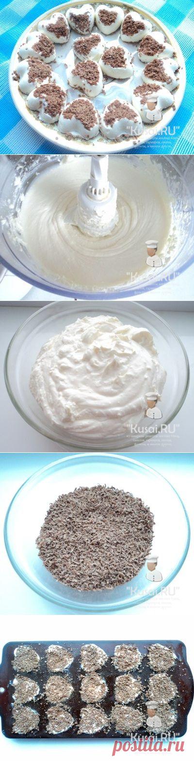 Творожные конфеты - рецепт приготовления конфет из творога с шоколадной стружкой.