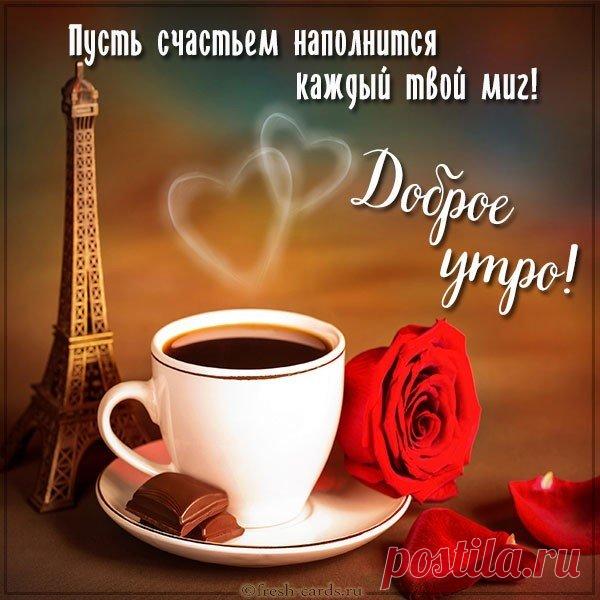 С добрым утром! Просыпайся!
Пусть подарит радость день.
Бодро миру улыбайся,
Позабыв совсем про лень.