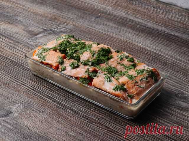 Горбуша, запеченная с рисом и овощами – пошаговый рецепт приготовления с фото