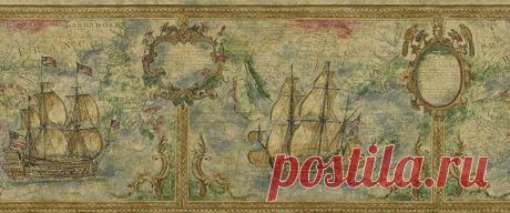 Бордюры и фоны. Морская тема