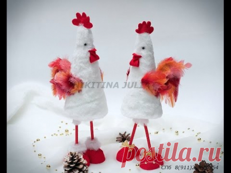 Петушок с конфетами. Мастер-класс.  Cockerel with candy. Tutorial.
