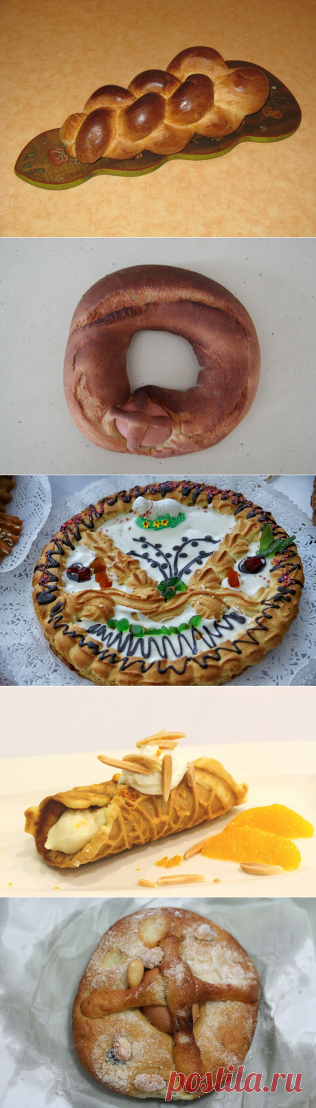 Необычная выпечка, которую готовят на Пасху в разных уголках планеты &amp;#8212; Вкусные рецепты