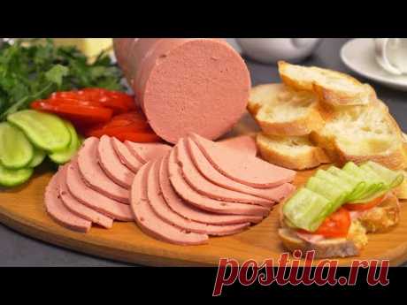 ДОМАШНЯЯ КОЛБАСА ИЗ КУРИЦЫ. Очень вкусно и очень просто! Рецепт от Всегда Вкусно!