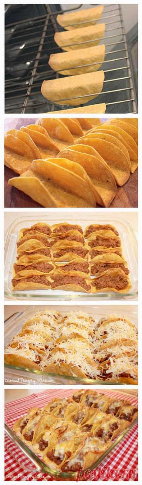 Baked Taco Shells Ingredients: 2 lbs ground beef 1 can…