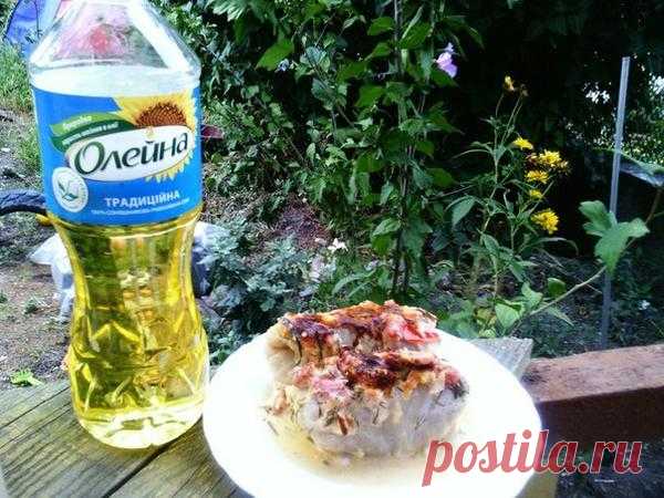 Голубцы под шубой в духовке