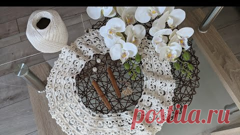 Вязание от Светланы Заец. Phalaenopsis. | Белый ажурный топ крючком. Круглая кокетка. Часть 1. Начало вязания. Ажурный узор. Прибавления.