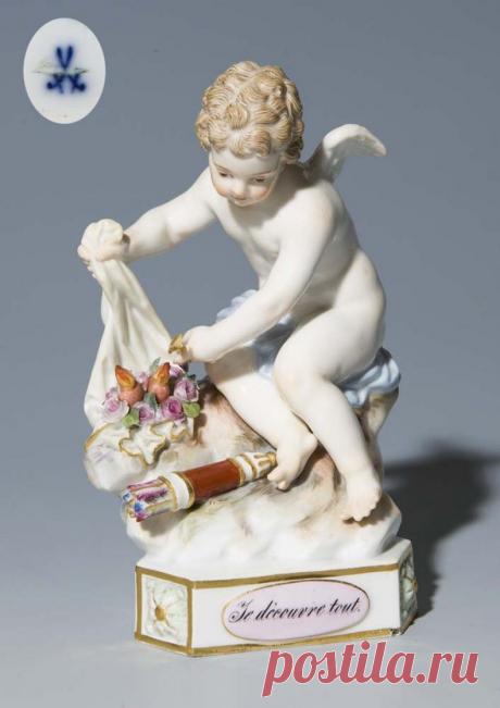 АукционноАнтикварное: Мейсенский коллекционный фарфор 19 века... Фигурини.