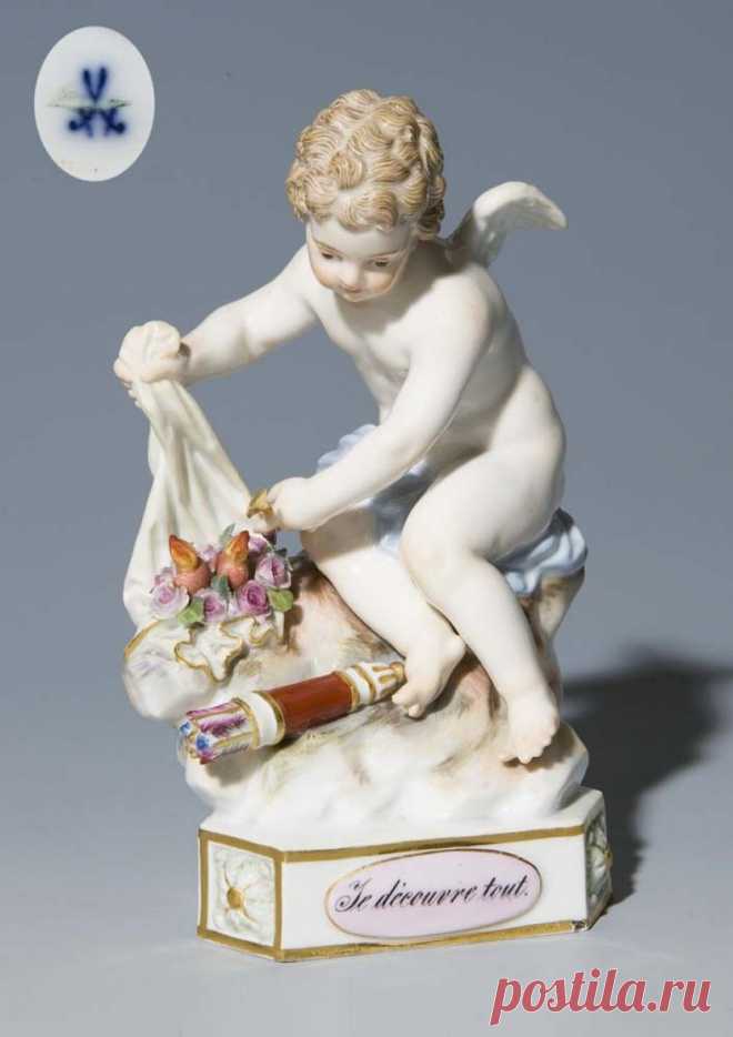 АукционноАнтикварное: Мейсенский коллекционный фарфор 19 века... Фигурини.