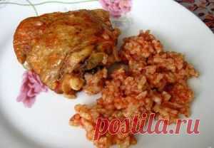 Курица с томатным рисом — вкусно и оригинально | Семейные советики