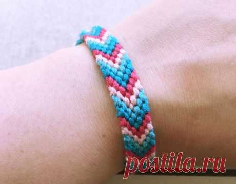 Фенечка из ниток мулине