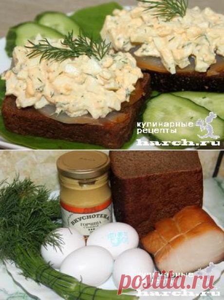 Бутерброды с копченой рыбой | Фоторецепт с подробным описанием от Харч.ру