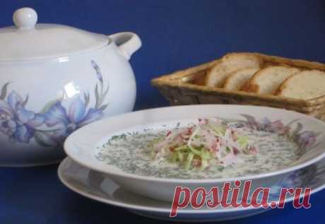 Окрошка рецепт.