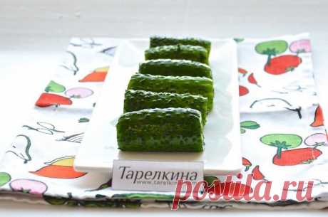 Малосольные огурцы (сухой посол)