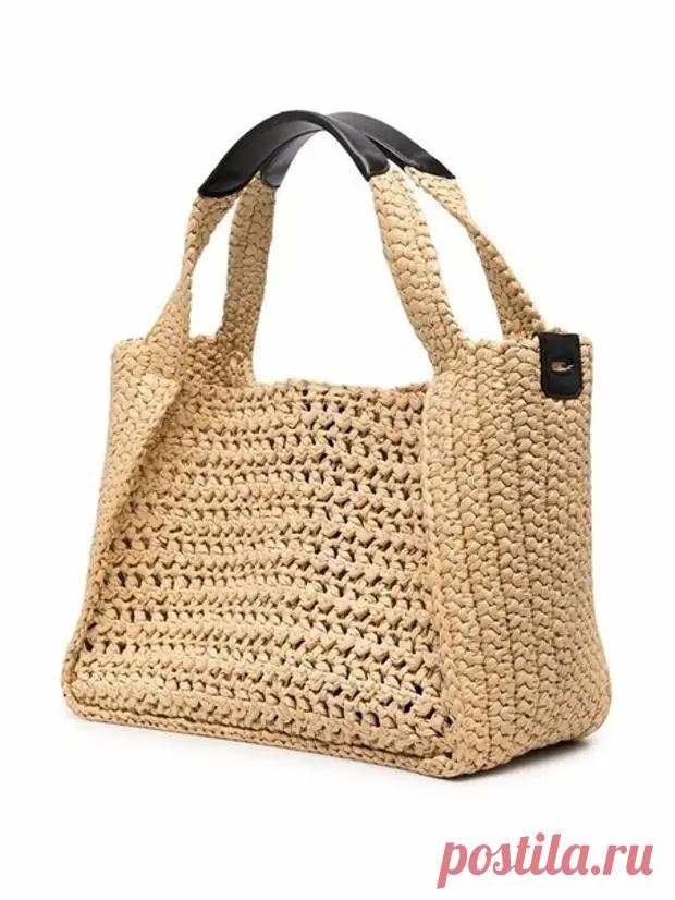 Вязаные ручки для вязаных сумок - Сам себе мастер - 27 апреля - Медиаплатформа МирТесен