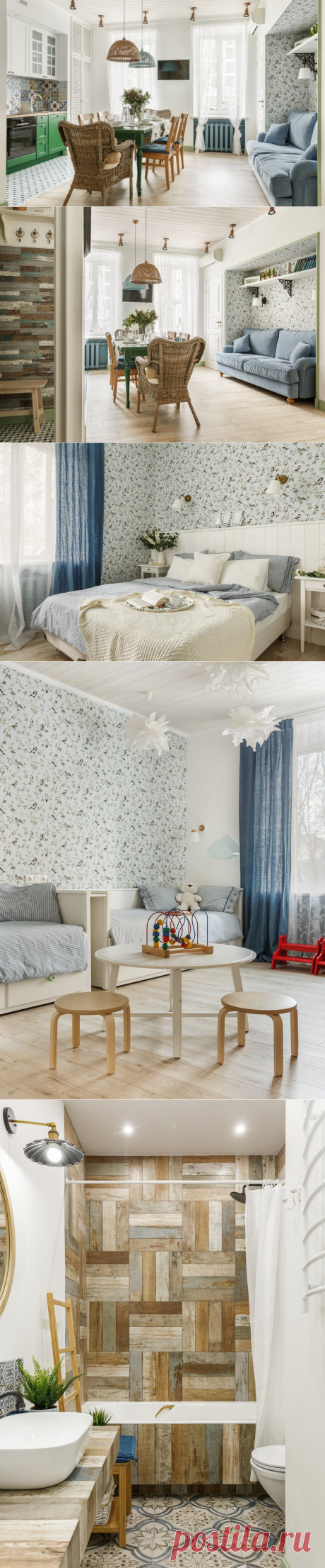 Квартира с дачной атмосферой в самом центре Москвы — INMYROOM