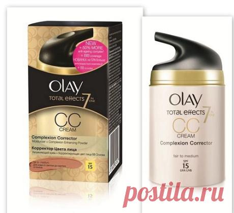 Новый крем Olay Total Effects CC Cream с аква-пигментами и увлажняющим комплексом, огранит вашу кожу и превратит в настоящий бриллиант: замаскирует морщины, напитает влагой, избавит от шелушения, придаст упругость, смягчит и защитит от воздействия свободных радикалов, вызывающих старение.