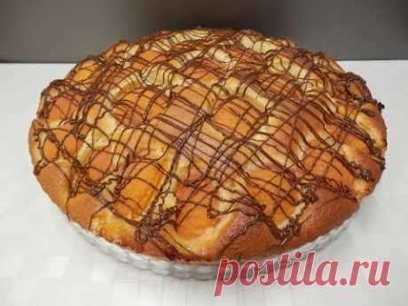 ПИРОГ на СМЕТАНЕ с Абрикосами / Простой и Быстрый рецепт пирога