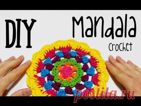 DIY Mandala crochet/ganchillo (tutorial)