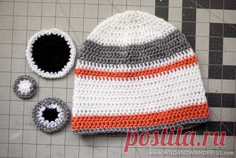 BB-8 Inspired Hat :: Free Crochet Pattern | Wild+Wanderful