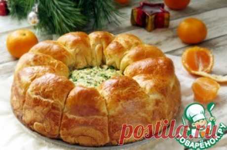 Сырные булочки с сырно-грибным кремом - кулинарный рецепт