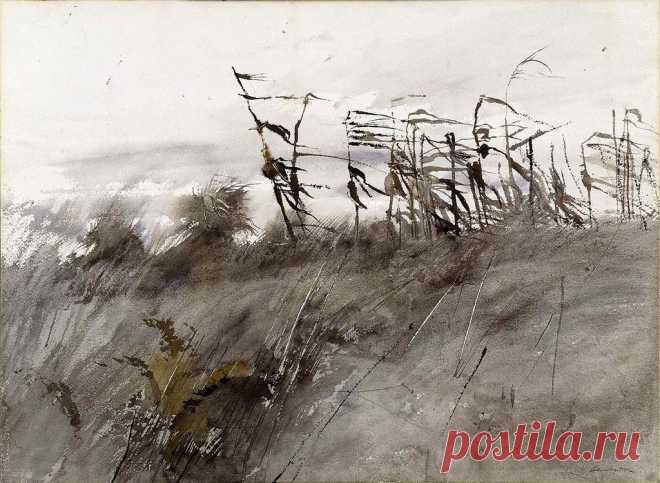 Andrew Wyeth: November First, 1950 | Flickr - Photo Sharing!