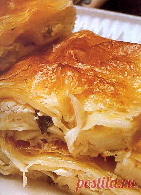 Вкуснейший турецкий Бёрек(Su Böreği).