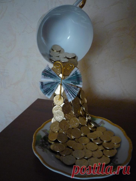 Поделки из монет 10 копеек своими руками