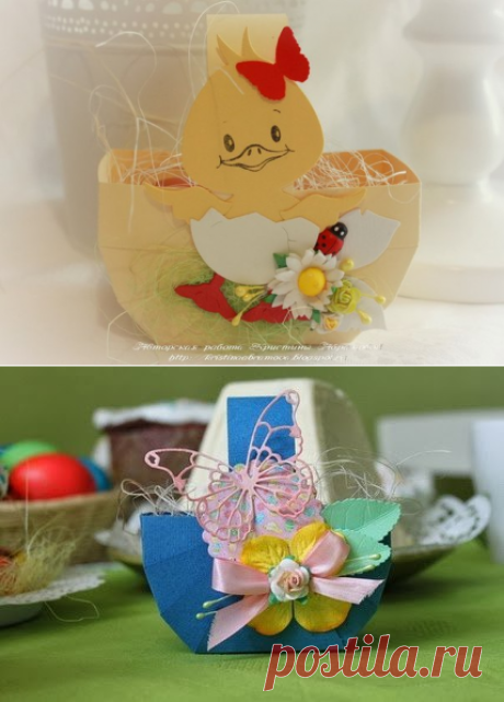 Корзиночки к Пасхе - Пасха