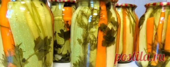 Мариновані хрусткі кабачки на зиму. Ароматний і дуже смачний рецепт - любимые рецепты