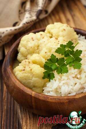 Цветная капуста в кокосовом молоке - кулинарный рецепт
